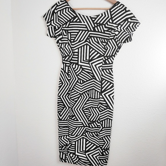 Metaphor Dresses & Skirts - metaphor woman dress black and white zig zag